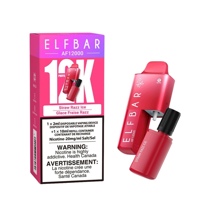 Elf Bar AF12K – Straw Razz Ice