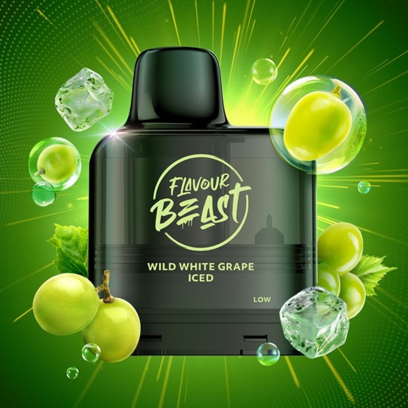 Flavour Beast Level X G2 Pod – Wild White Grape Iced