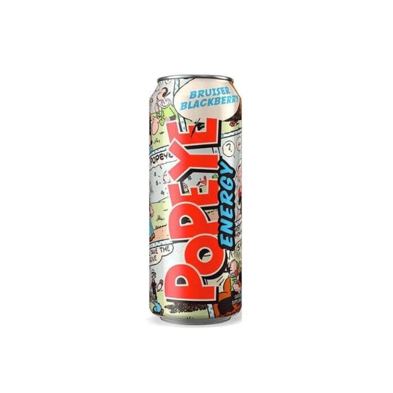 POPEYE ENERGY|Bruiser Blackberry|Poppin’ Peach Mango