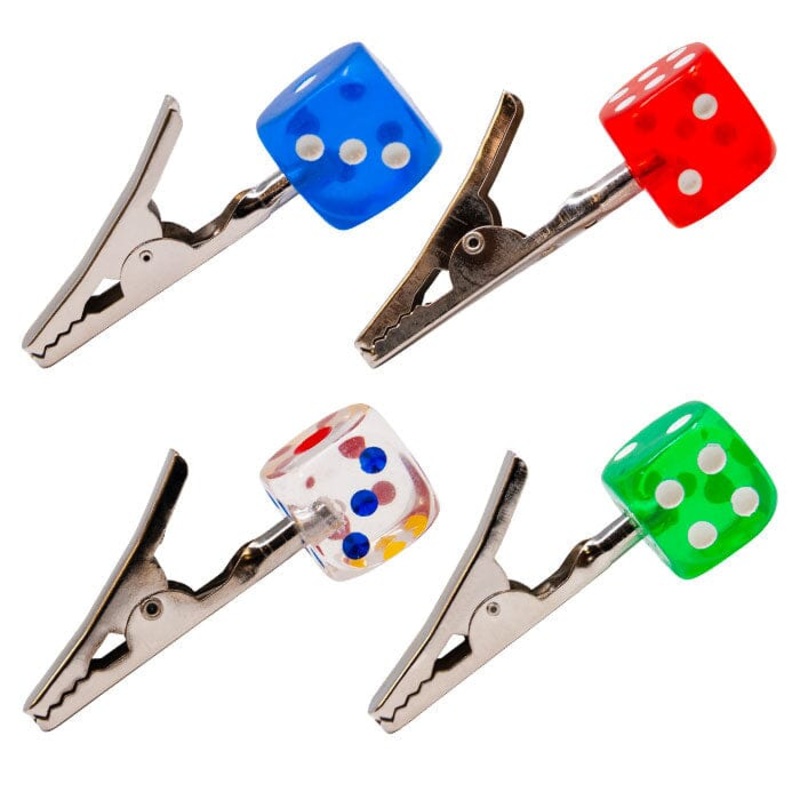 ROACH CLIPS|Coloured Dice Roach Clip|Pool Ball Roach Clip