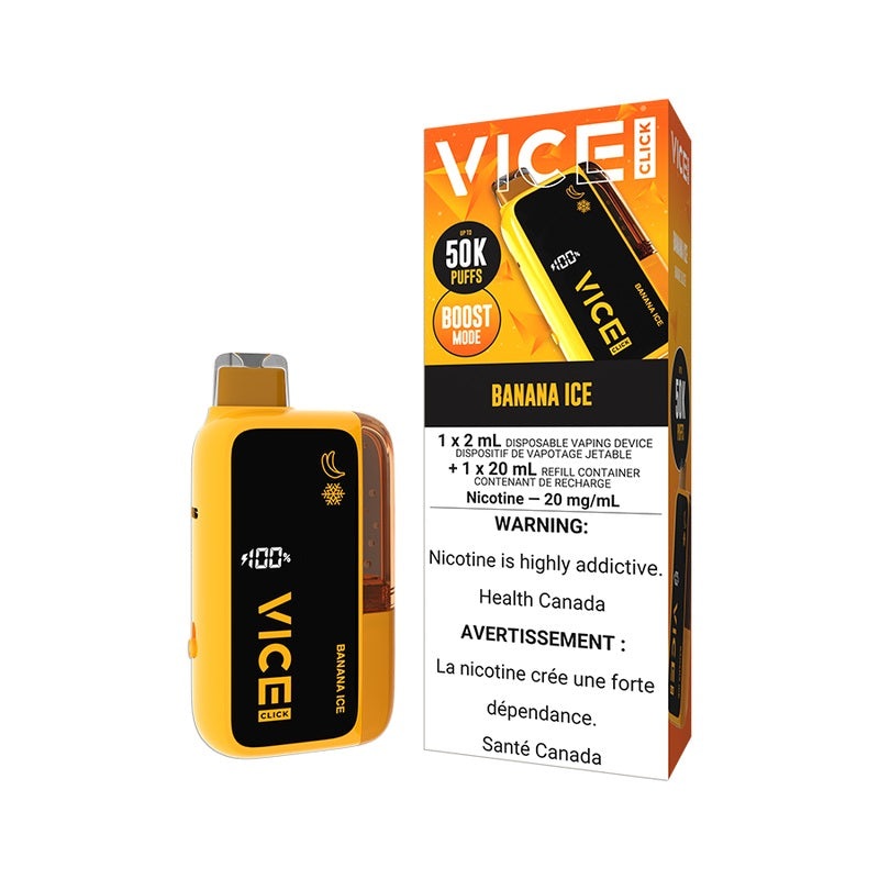 VICE Click Disposable – Banana Ice