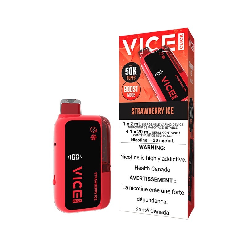 VICE Click Disposable – Strawberry Ice