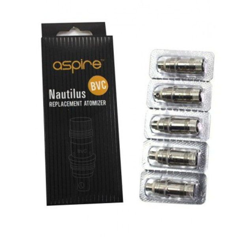 Aspire Nautilus | Nautilus 2 BVC Coils – 5 Pack