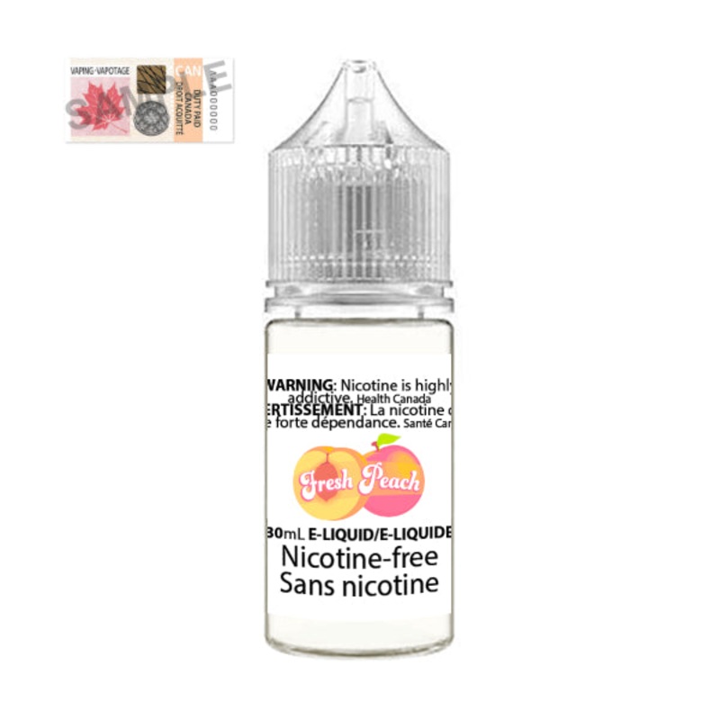 Fresh Peach eLiquid|30mL|120mL|250mL|500mL|1000mL|0|3|6|12|18