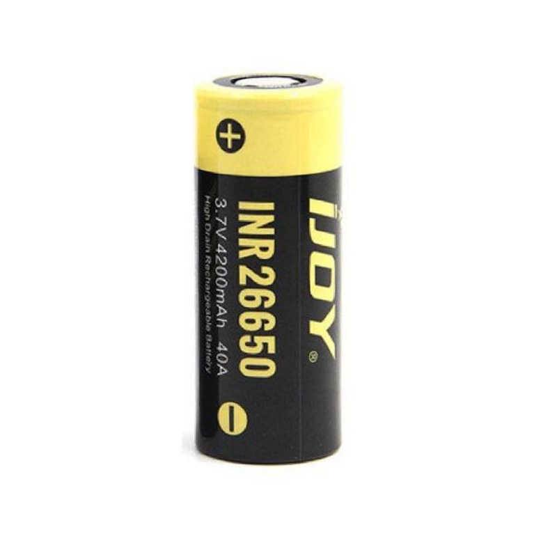 iJoy  26650 – 40A 4200mAh – 26650 Battery – Flat Top
