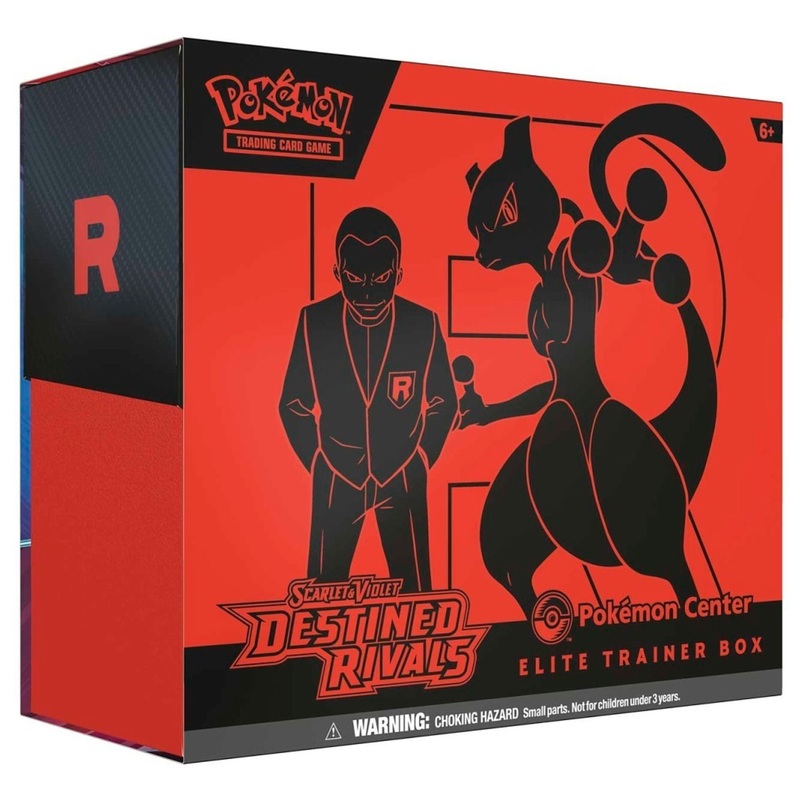 POKEMON SCARLET & VIOLET DESTINED RIVALS POKEMON CENTER ELITE TRAINER BOX