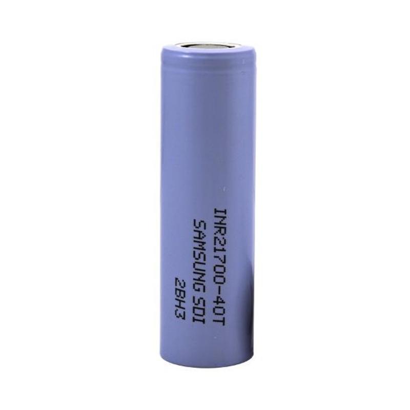Samsung 40T – 3.7V 30A 4000mAh – 21700 Battery – Flat Top