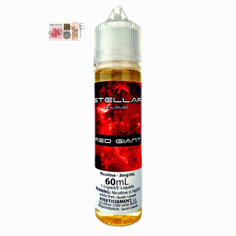 Stellar Red Giant ejuice|60mL|120mL|250mL|500mL|1000mL|0|3|6|12