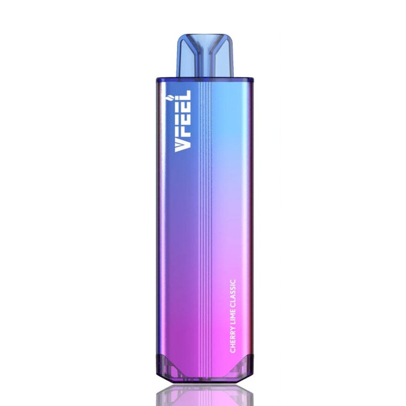 VFEEL V1 DISPOSABLE VAPE|Arctic Ice (EX)|Blue Raspberry Peach Ice (EX)|Cherry Lime Classic (EX)|Classico Ice (EX)|Cool Mint (EX)|Fizzy RT (EX)|Mango Peach (EX)|Sour Green Apple (EX)|Spearmint (EX)|Watermelon Ice (EX)|20MG/INTENSE (EXCISE)