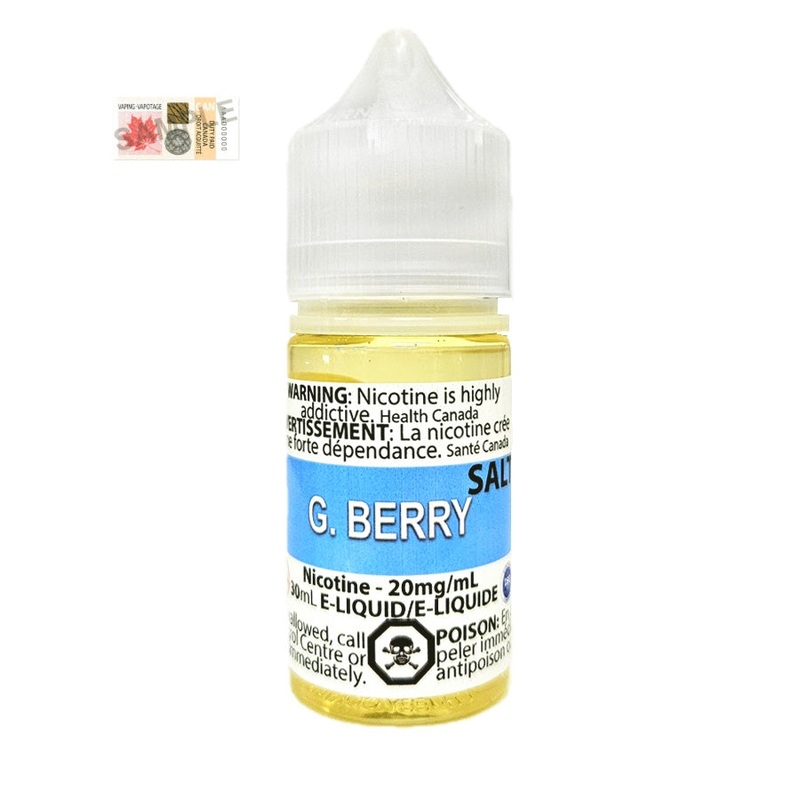 G. Berry eLiquid | Salt Nic Ejuice (FEDERAL)