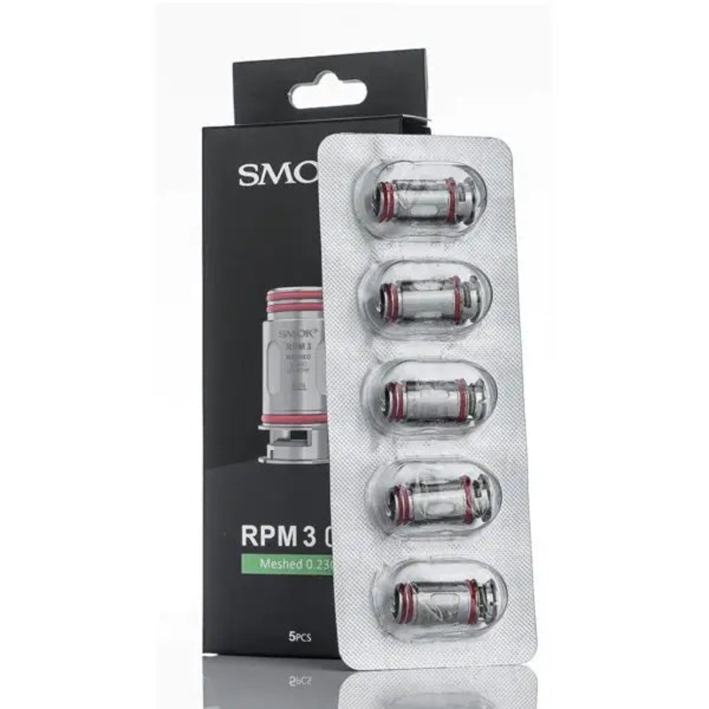 Smok RPM 3 Coils – 5 Pack|0.15ohm Mesh|0.23ohm Mesh