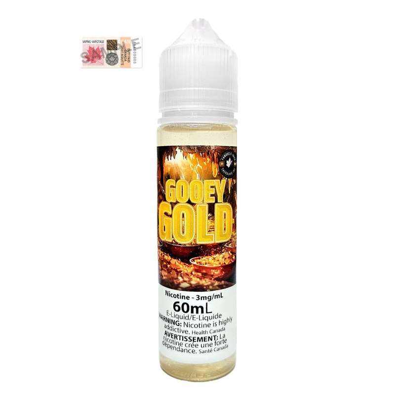 Famous Gooey Gold ejuice|60mL|120mL|250mL|500mL|1000mL|0|3|6|12