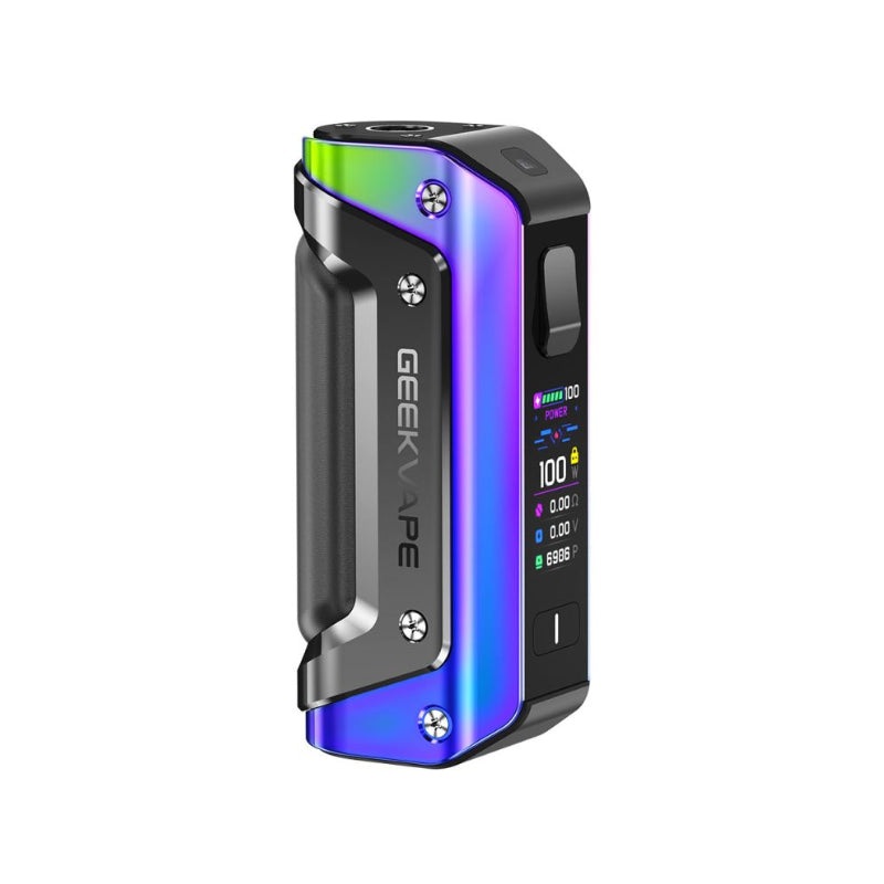 Geekvape Aegis Solo 3 mod|Black|Blue|Dark Grey|Golden Blue|Green|Purple|Rainbow|Red|Titanium Grey