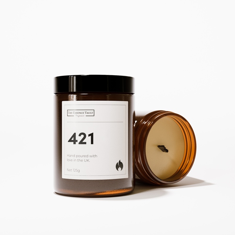 Inspired By Santal 33 – 421 – 25 Hour Candle