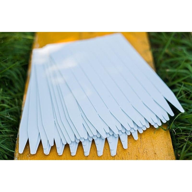 Eight Inch Plastic Labels (80)