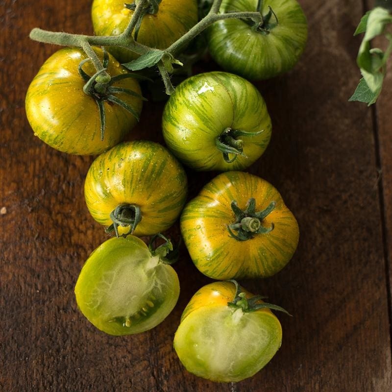 Green Zebra Tomato (Organic 75 Days)