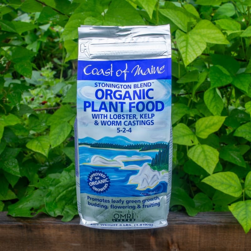 Coast of Maine Stonington Organic Plant Food 5-2-4 (4 LB)