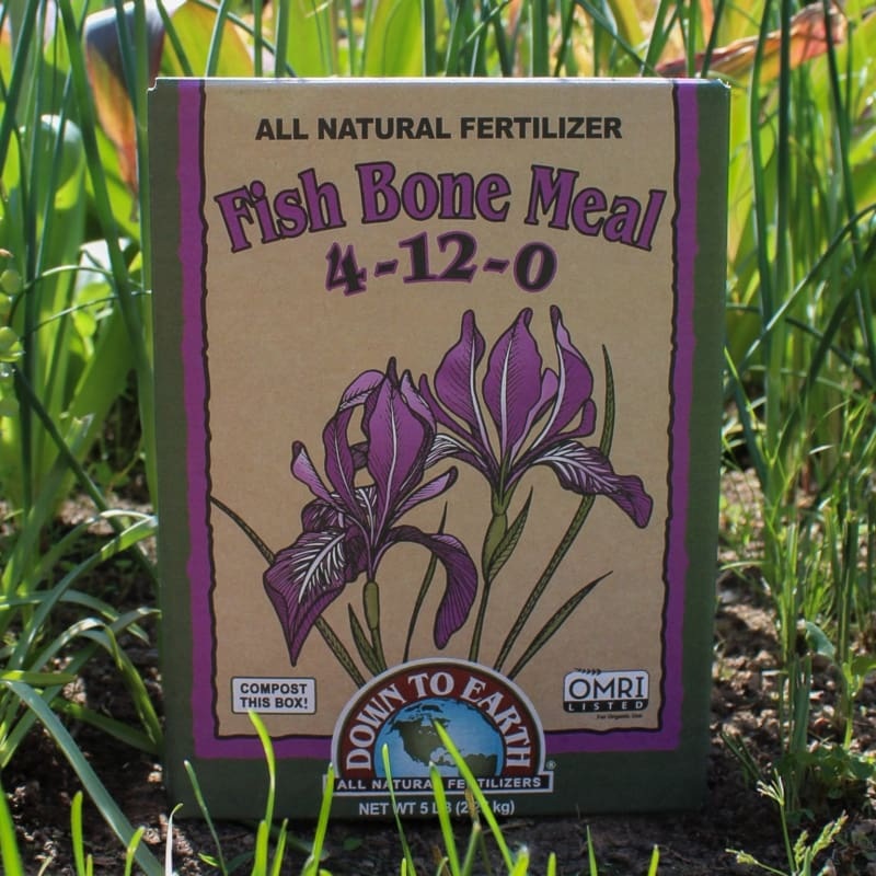 Down to Earth Fish Bone Meal – NPK 4-12-0 (5 LB)