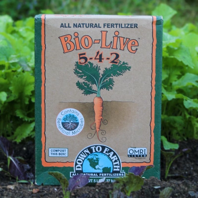 Down to Earth Bio-Live Fertilizer – NPK 5-4-2 (5 LB)