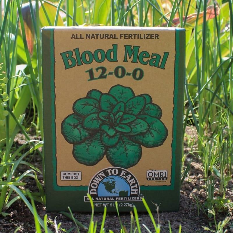Down to Earth Blood Meal – NPK 12-0-0 (4 LB)