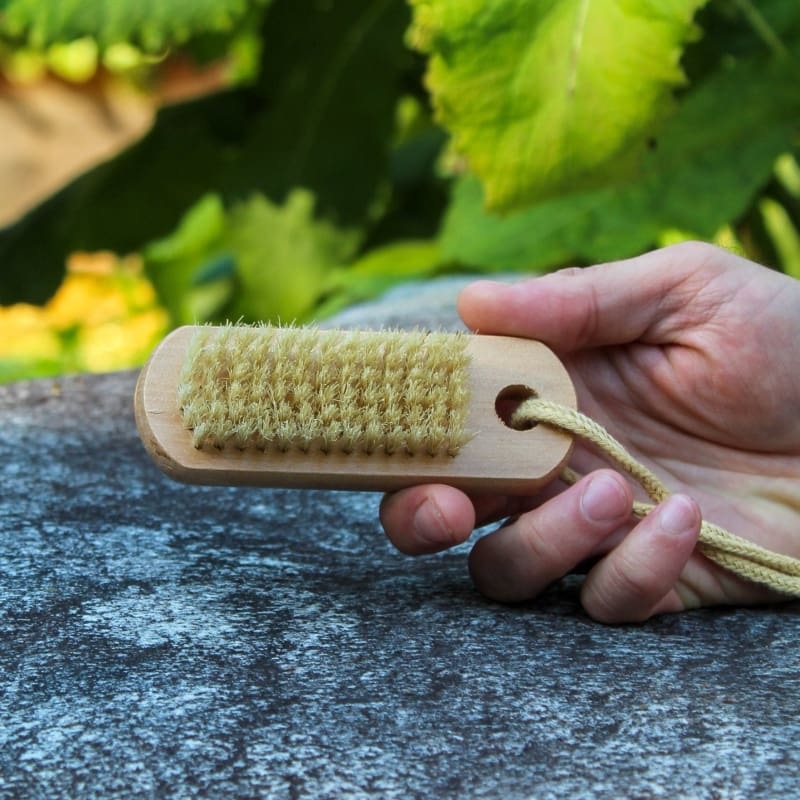 Nail Brush on a Rope