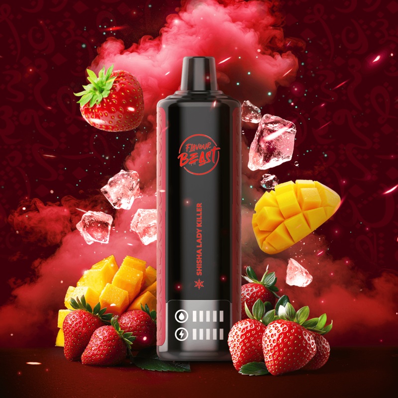 Flavour Beast Beast Bar|Bomb Blue Razz|Lifted Lemon Mint|Primo Peach|Ravin’ Razz Orange Pineapple|Shisha Cherry|Shisha Double Apple|Shisha Grape|Shisha J’S Paan|Shisha Lady Killer|Weekend Watermelon
