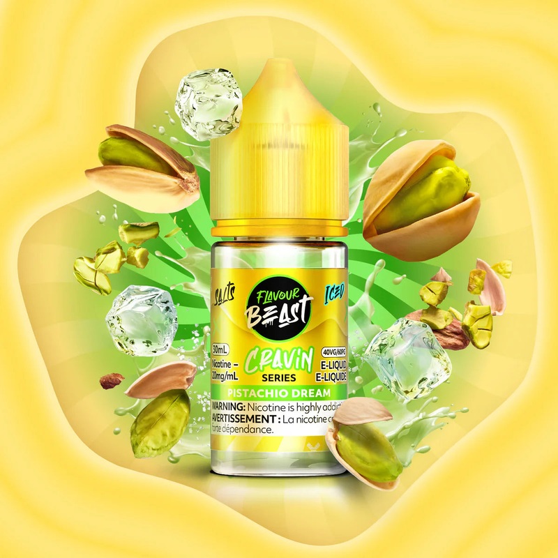 Flavour Beast E-Liquid Cravin|Peppermint Cocoa Iced|Apple Bake|Pistachio Dream Iced|Red Bake Delight|Strawberry Dream Crunch Iced