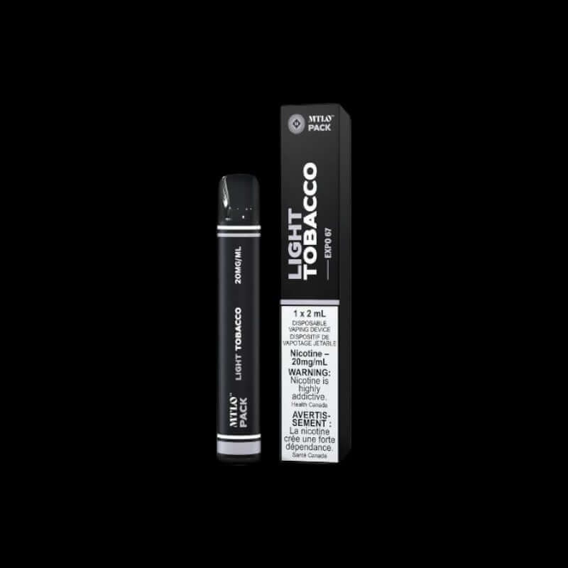 MTLO Disposable (Clearance)|Smooth Tobacco|Sweet Tobacco|Light Tobacco|Simple Tobacco|Rich Tobacco|Original Tobacco|Flavourless