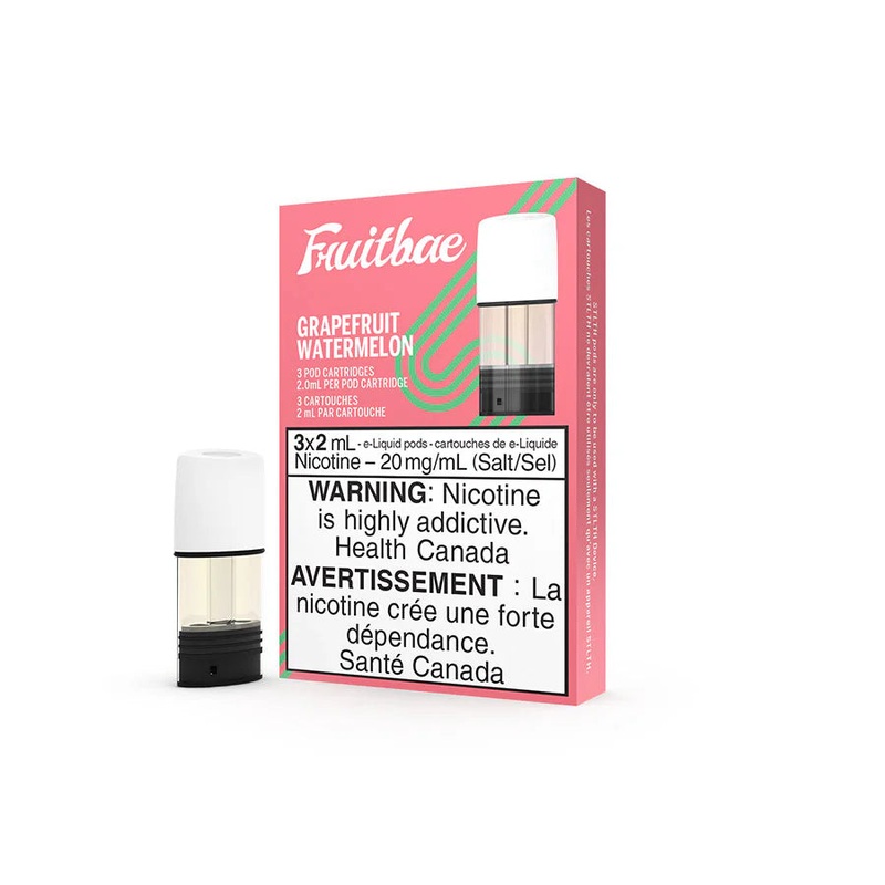 STLTH Premium Pods|FRUITBAE GRAPEFRUIT WATERMELON|FRUITBAE PASSIONFRUIT ALOE|FRUITBAE RASPBERRY APPLE|LEMON DROP PINK|LEMON DROP PUNCH|HOPE MINT