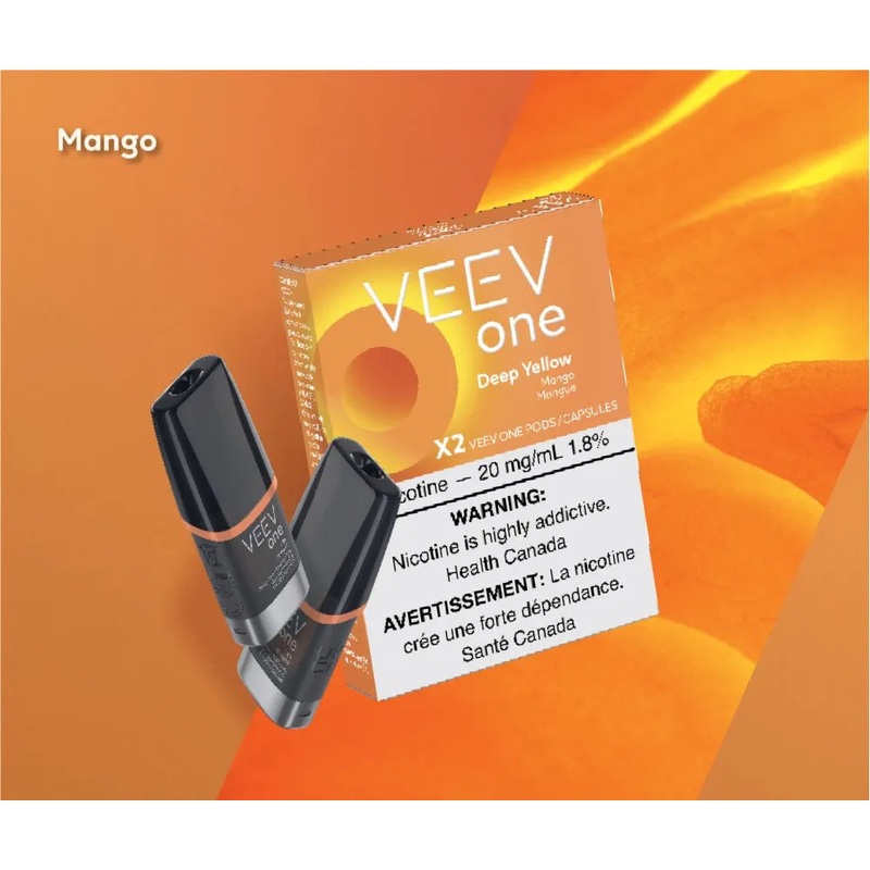 Veev One Pods|Blue Mint|Bright Tobacco|Classic Tobacco|Grape|Ice Mint|Mild Tobacco|Peach|Toasted Tobacco|Warm Tobacco
