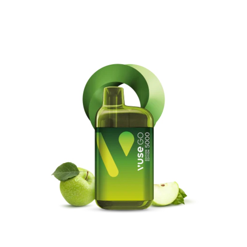 VUSE Go 5000|Apple Sour|Banana Ice|Blue Raspberry|Blueberry Ice|Clear|Creamy Tobacco|Grape Ice|Mint Ice|Polar Mint|Peach Ice|Strawberry Kiwi|Spearmint Ice|Watermelon Ice|Rich Tobacco