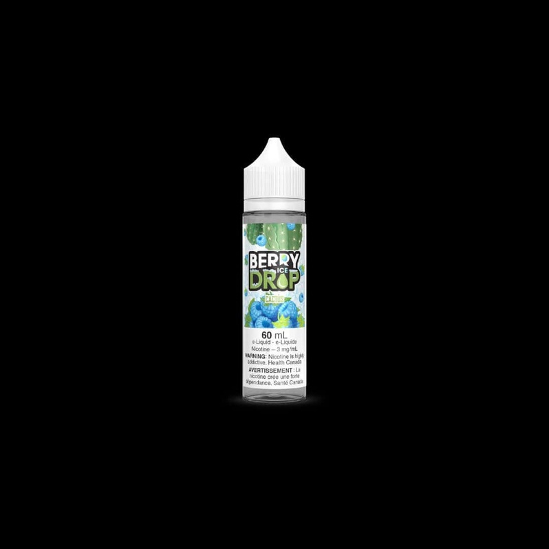 BERRY DROP ICE 60ml|CACTUS|PEACH|RASPBERRY|RED APPLE|GRAPE|POMEGRANATE|DRAGON FRUIT|STRAWBERRY|WATERMELON|BANANA|CHERRY|MANGO|WILD BERRY|3MG|6MG|12MG|0MG