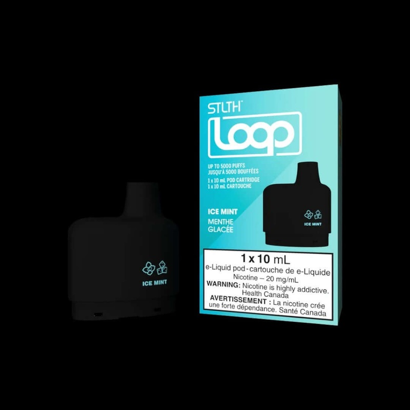 STLTH Loop Pod (Clearance)|White Grape Ice|Tropical Storm Ice|Rich Tobacco|Punch Ice|Juicy Peach Ice|Green Apple Ice|Dragon Berry Mango Ice|Apple Kiwi Melon Ice