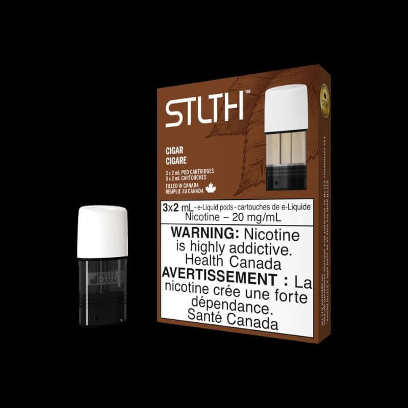 STLTH Pod Pack (Clearance)|Cigar|Mango|Mountain Tobacco|Peach Ice|Tobacco Mint|Strawberry Ice|Watermelon Mint