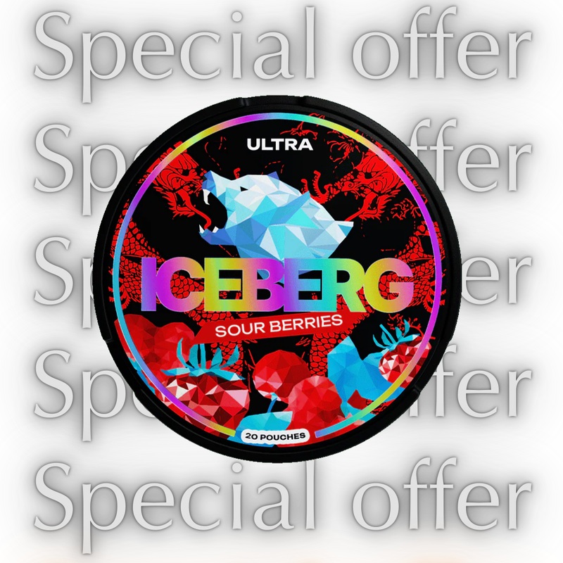 Iceberg Sour Berries Nytepussi