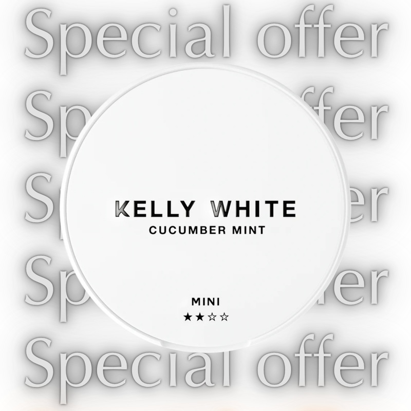 Kelly White Cucumber Mint – Special Offer