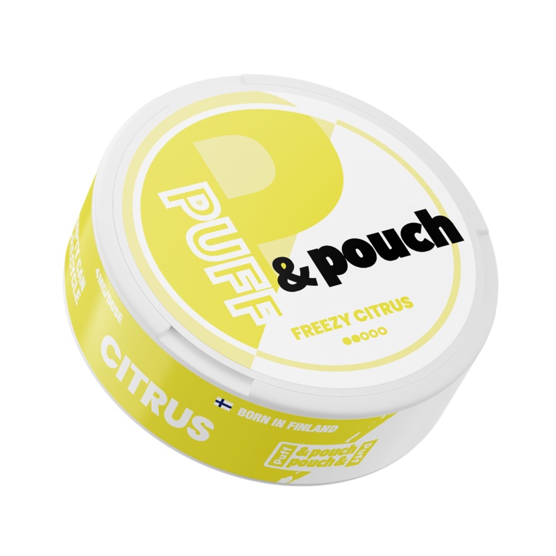 Puff & Pouch Citrus 4 mg
