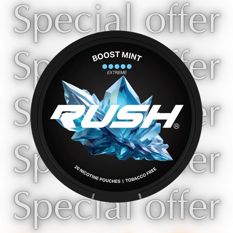Rush Boost Mint  Erikoistarjous