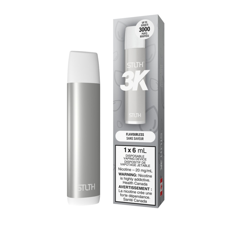 STLTH 3K – Flavourless|20 mg/mL (wholeseller) – Excise ON|20 mg/mL (wholeseller) – Excise NB|20 mg/mL (wholeseller) – Excise PE|20 mg/mL (wholeseller) – Excise FED|20 mg/mL (DSD) – Excise ON|20 mg/mL (DSD) – Excise NB|20 mg/mL (DSD) – Excise FED|20 mg/mL