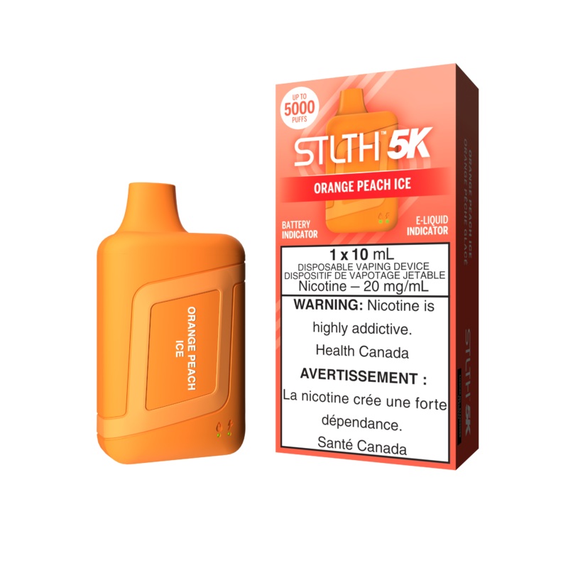 STLTH 5K – Orange Peach Ice|20 mg/mL (wholeseller) – Excise AB|20 mg/mL (wholeseller) – Excise MB|20 mg/mL (DSD) – Excise MB|20 mg/mL – MB