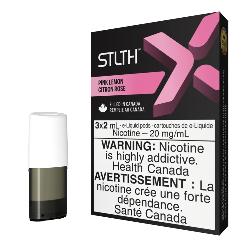 STLTH X Pod Pack – Pink Lemon|20 mg/mL (promo)(wholeseller) – Excise ON|20 mg/mL (promo)(wholeseller) – Excise – FED|20 mg/mL – ON|20 mg/mL – FED