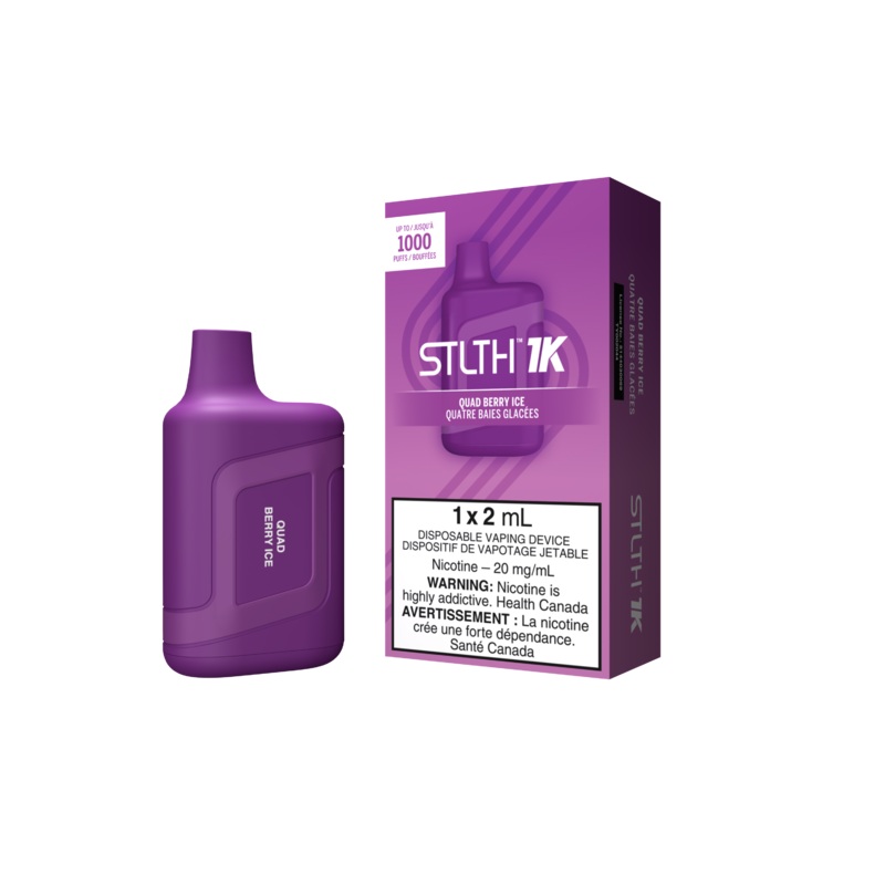 STLTH 1K – Quad Berry Ice|20 mg/mL (wholeseller) – Excise ON|20 mg/mL (wholeseller) – Excise – FED|20 mg/mL – ON|20 mg/mL – FED