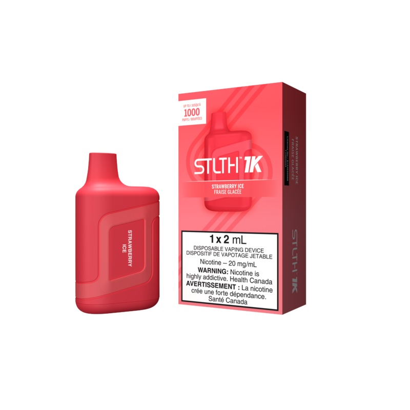STLTH 1K – Strawberry Ice|20 mg/mL (wholeseller) – Excise ON|20 mg/mL (wholeseller) – Excise – FED|20 mg/mL – ON|20 mg/mL – FED