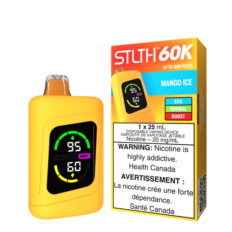 STLTH 60K – Mango Ice|20 mg/mL (wholeseller) – Excise ON|20 mg/mL (wholeseller) – Excise AB|20 mg/mL (wholeseller) – Excise MB|20 mg/mL (wholeseller) – Excise YT|20 mg/mL (wholeseller) – Excise FED|20 mg/mL – ON|20 mg/mL – AB|20 mg/mL – MB|20 mg/mL – YT|2