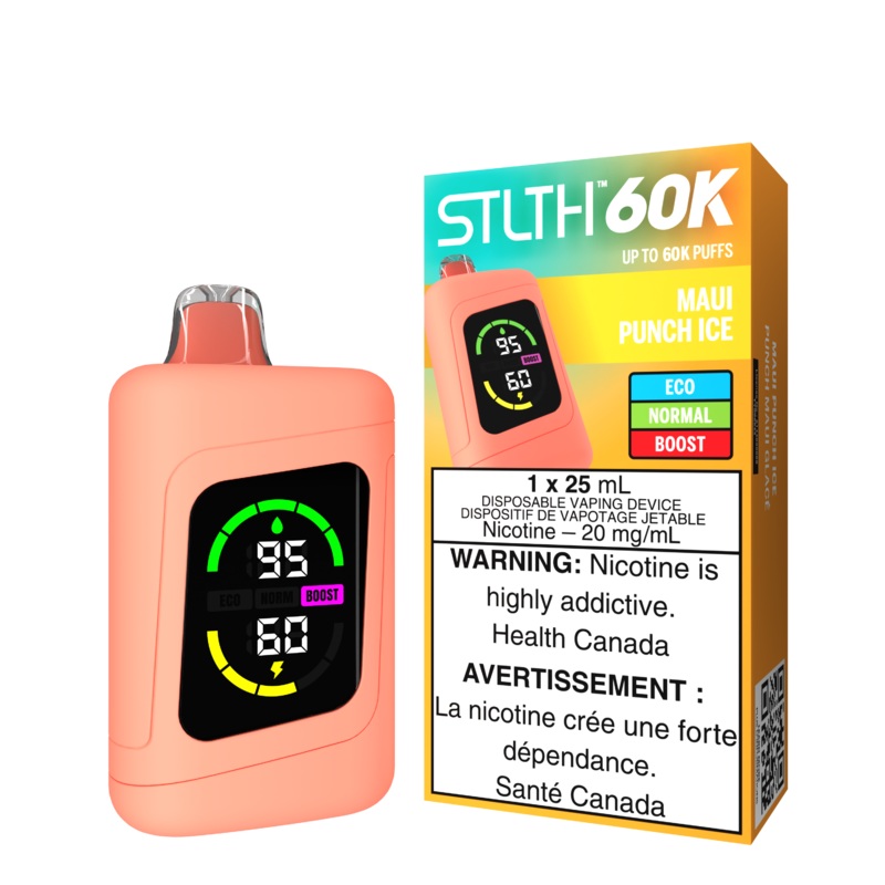 STLTH 60K – Maui Punch Ice|20 mg/mL (wholeseller) – Excise ON|20 mg/mL (wholeseller) – Excise AB|20 mg/mL (wholeseller) – Excise MB|20 mg/mL (wholeseller) – Excise YT|20 mg/mL (wholeseller) – Excise FED|20 mg/mL – ON|20 mg/mL – AB|20 mg/mL – MB|20 mg/mL –
