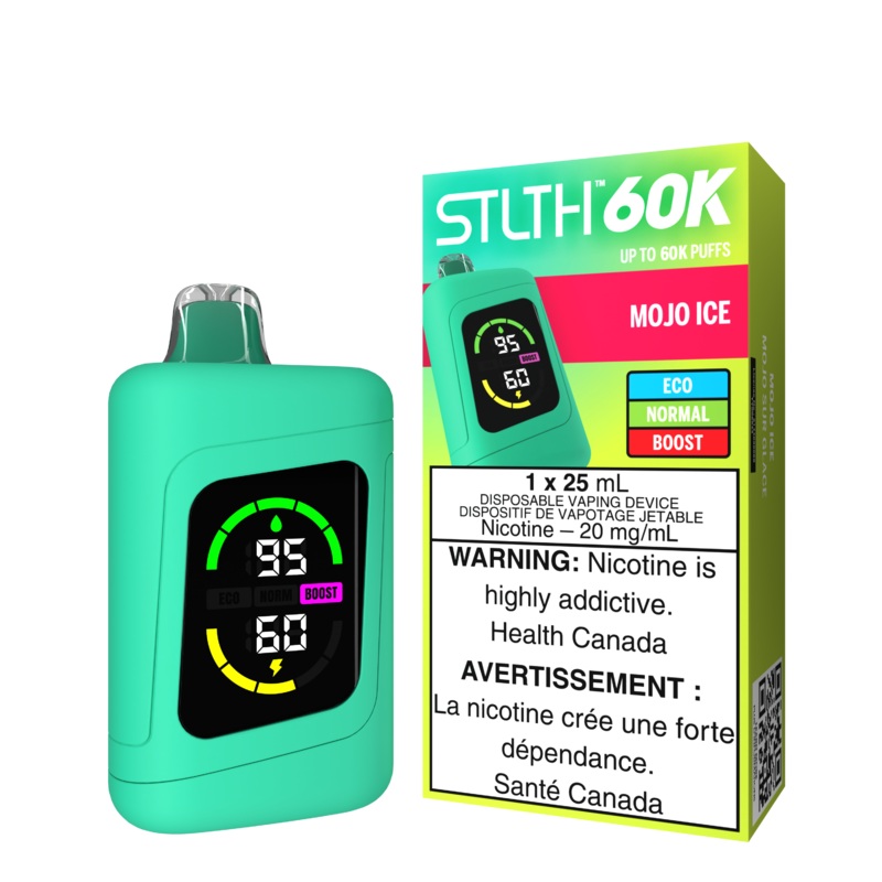 STLTH 60K – Mojo Ice|20 mg/mL (wholeseller) – Excise ON|20 mg/mL (wholeseller) – Excise AB|20 mg/mL (wholeseller) – Excise MB|20 mg/mL (wholeseller) – Excise YT|20 mg/mL (wholeseller) – Excise FED|20 mg/mL – ON|20 mg/mL – AB|20 mg/mL – MB|20 mg/mL – YT|20