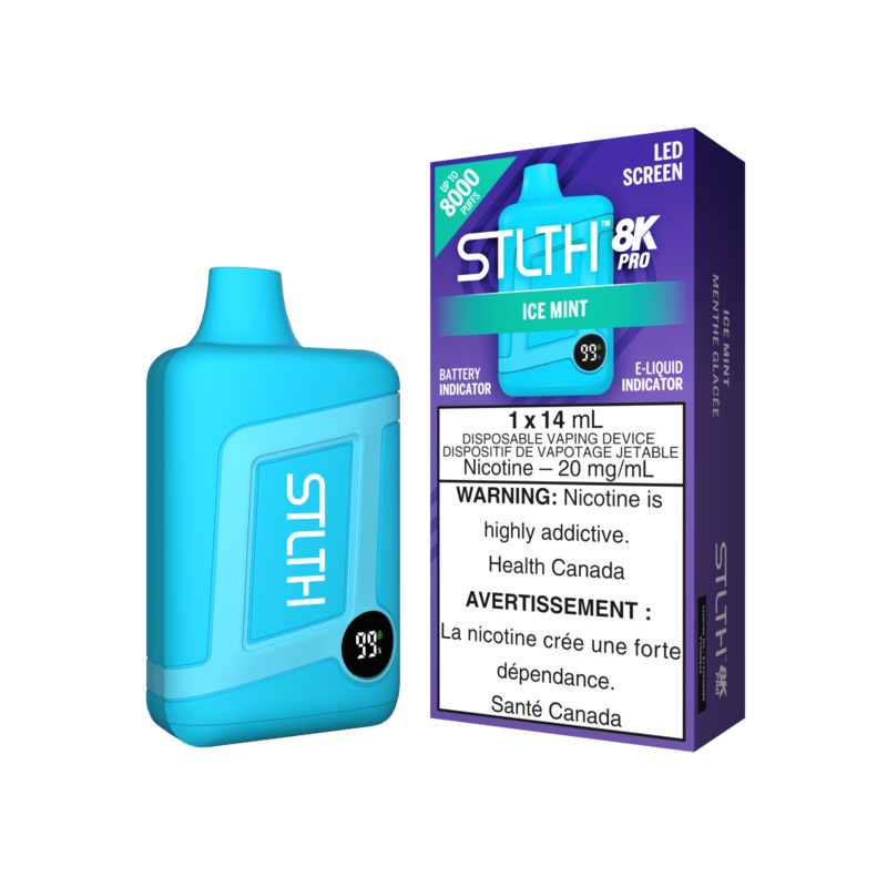 STLTH 8K PRO – Ice Mint|20 mg/mL (wholeseller) – Excise ON|20 mg/mL (wholeseller) – Excise AB|20 mg/mL (wholeseller) – Excise MB|20 mg/mL (wholeseller) – Excise YT|20 mg/mL (wholeseller) – Excise FED|20 mg/mL (DSD) – Excise ON|20 mg/mL (DSD) – Excise AB|2