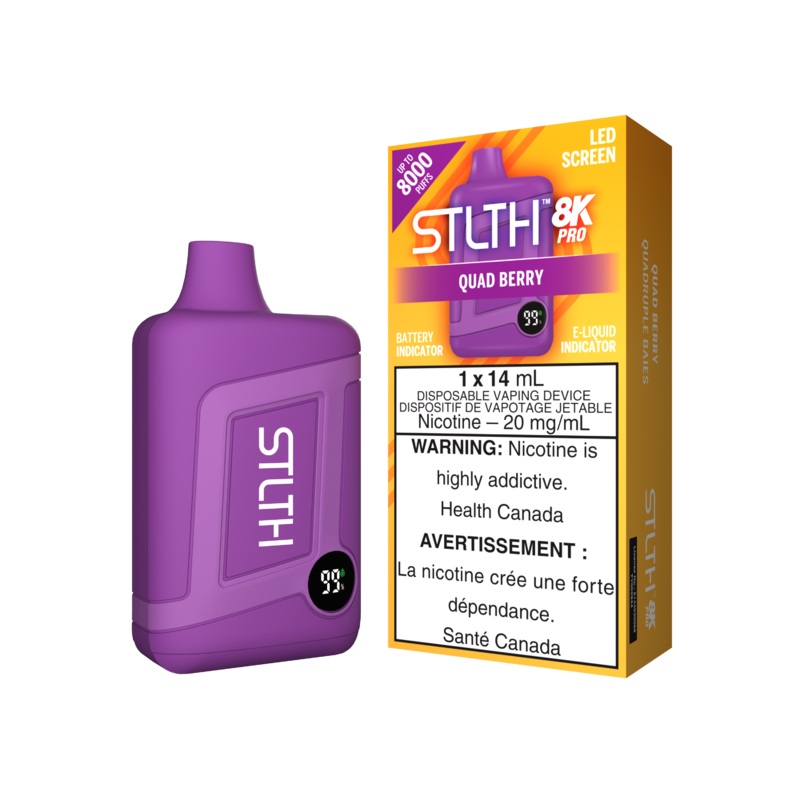 STLTH 8K PRO – Quad Berry|20 mg/mL (wholeseller) – Excise ON|20 mg/mL (wholeseller) – Excise NU|20 mg/mL (wholeseller) – Excise FED|20 mg/mL – ON|20 mg/mL – NU|20 mg/mL – FED