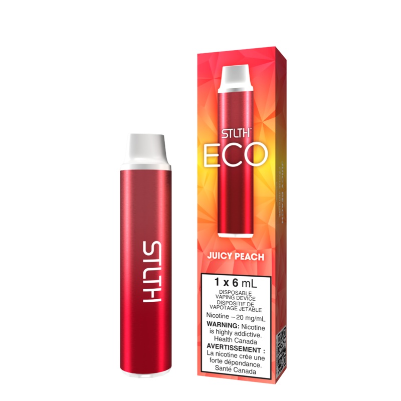 STLTH ECO – Juicy Peach|20 mg/mL (wholeseller) – Excise ON|20 mg/mL (wholeseller) – Excise AB|20 mg/mL (wholeseller) – Excise MB|20 mg/mL (wholeseller) – Excise FED|20 mg/mL – ON|20 mg/mL – AB|20 mg/mL – MB|20 mg/mL – FED