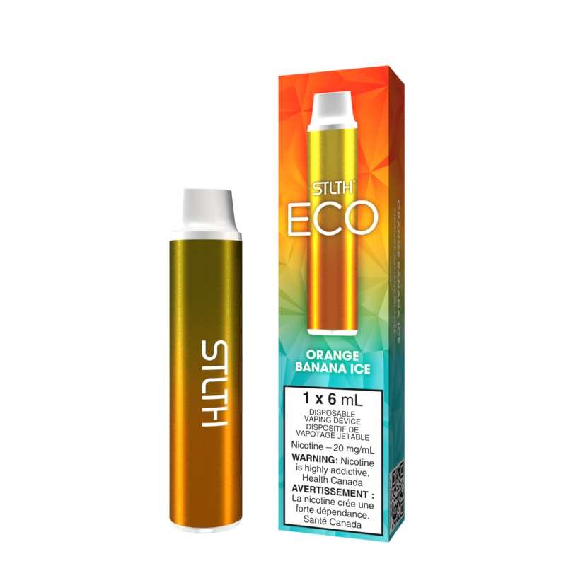 STLTH ECO – Orange Banana Ice|20 mg/mL (wholeseller) – Excise ON|20 mg/mL (wholeseller) – Excise AB|20 mg/mL (wholeseller) – Excise MB|20 mg/mL (wholeseller) – Excise FED|20 mg/mL – ON|20 mg/mL – AB|20 mg/mL – MB|20 mg/mL – FED